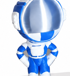 mecha astronaut — luminária de mesa